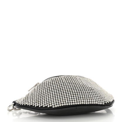 Alexander Wang Rhinestone Mesh Mini Attica Belt Bag Black 4 of 11