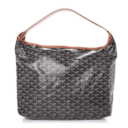 Goyard Goyardine Fidji Zip Hobo Black Gold 1 of 12