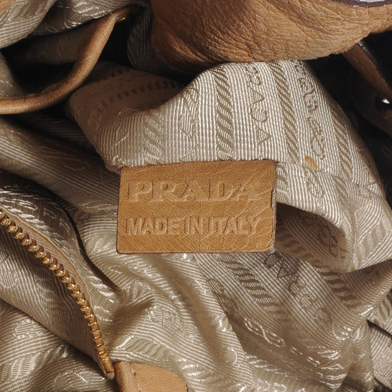 Prada Cervo Antik Drawstring Naturale 10 of 10