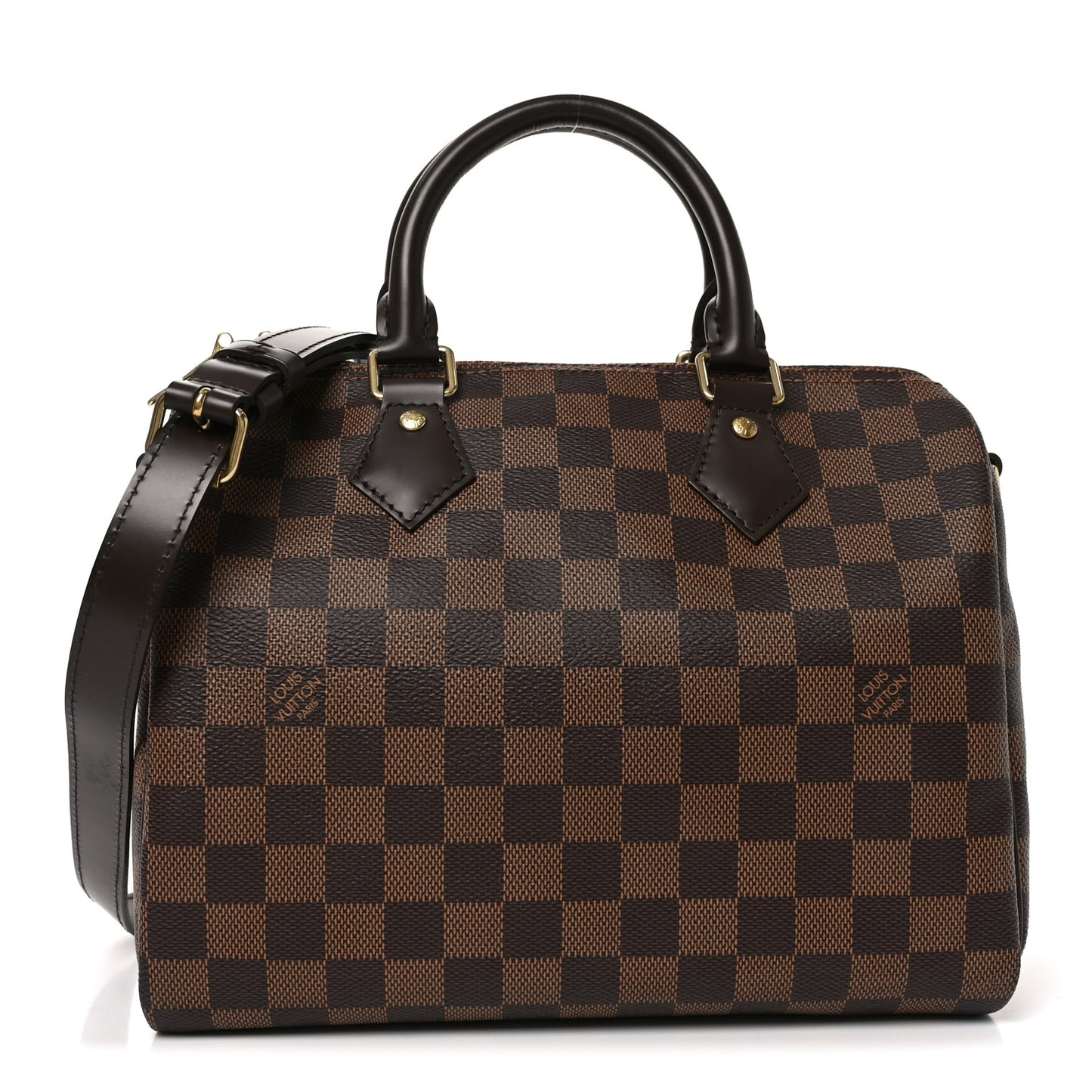 Damier Ebene Speedy Bandouliere 25