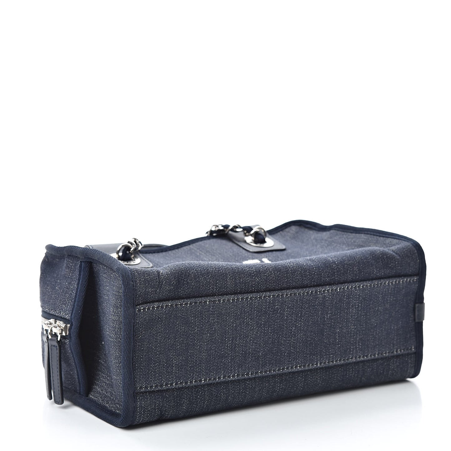 Denim Deauville Bowling Bag Dark Blue