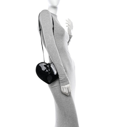 Alaia Patent Calfskin Le Coeur Bag Black 2 of 9