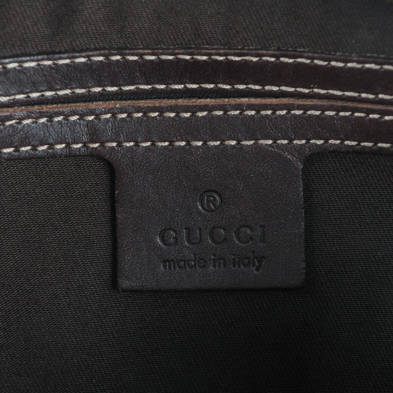 Gucci GG Plus Monogram Small Shoulder Bag Dark Brown 6 of 7