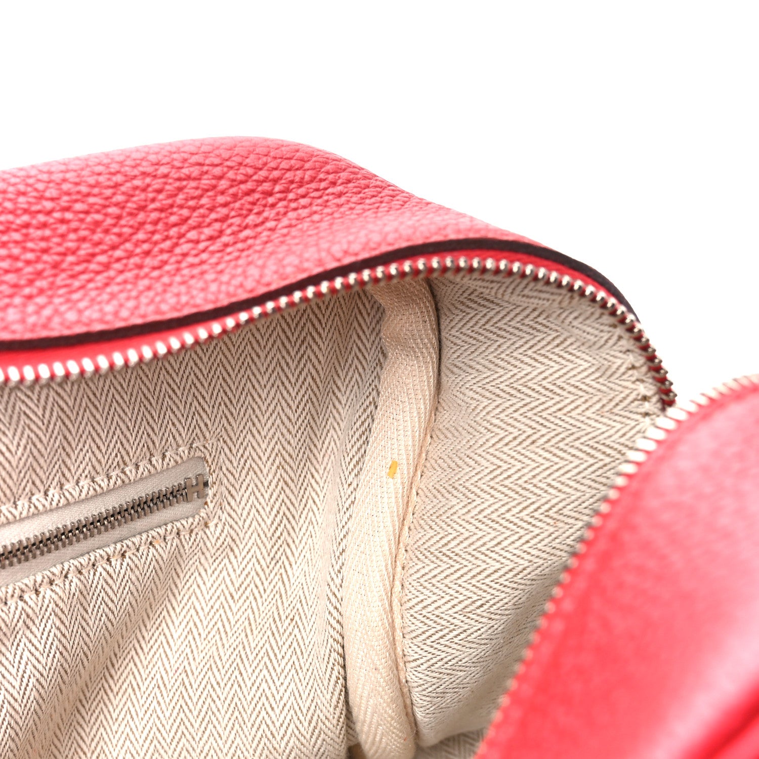 Hermes Taurillon Clemence Victoria II 35 Rouge Garance 13 of 13