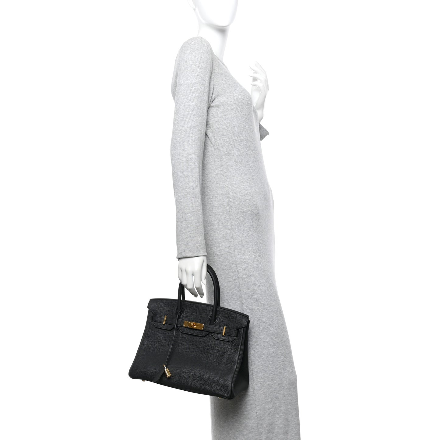 Togo Birkin 30 Black