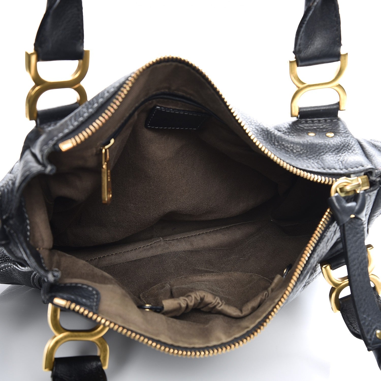Chloe Calfskin Small Marcie Satchel Black 6 of 17