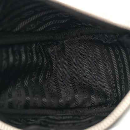Prada Grace Lux Triangle Shoulder Bag Black 5 of 10