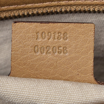 Gucci Calfskin Bamboo Handle Tote Tan 7 of 7