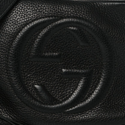 Gucci Pebbled Calfskin Small Soho Disco Bag Black 9 of 11