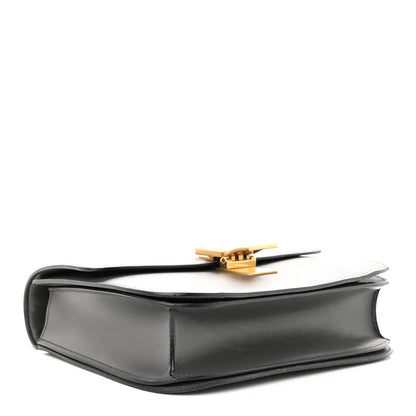 Celine Box Calfskin Medium Classic Box Flap Bag Zinc 4 of 12