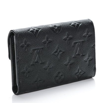 Louis Vuitton Empreinte Compact Curieuse Wallet Black 3 of 6