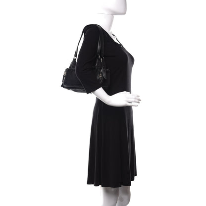 Prada Tessuto Nylon Soft Calf Tote Black 2 of 11
