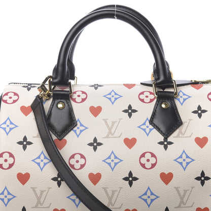 Louis Vuitton Game On Speedy Bandouliere 25 White 7 of 9