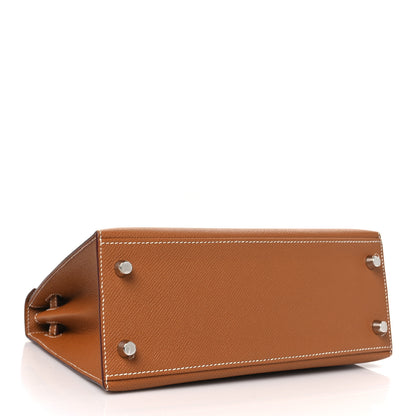 Hermes Epsom Kelly Sellier 25 Gold 4 of 10