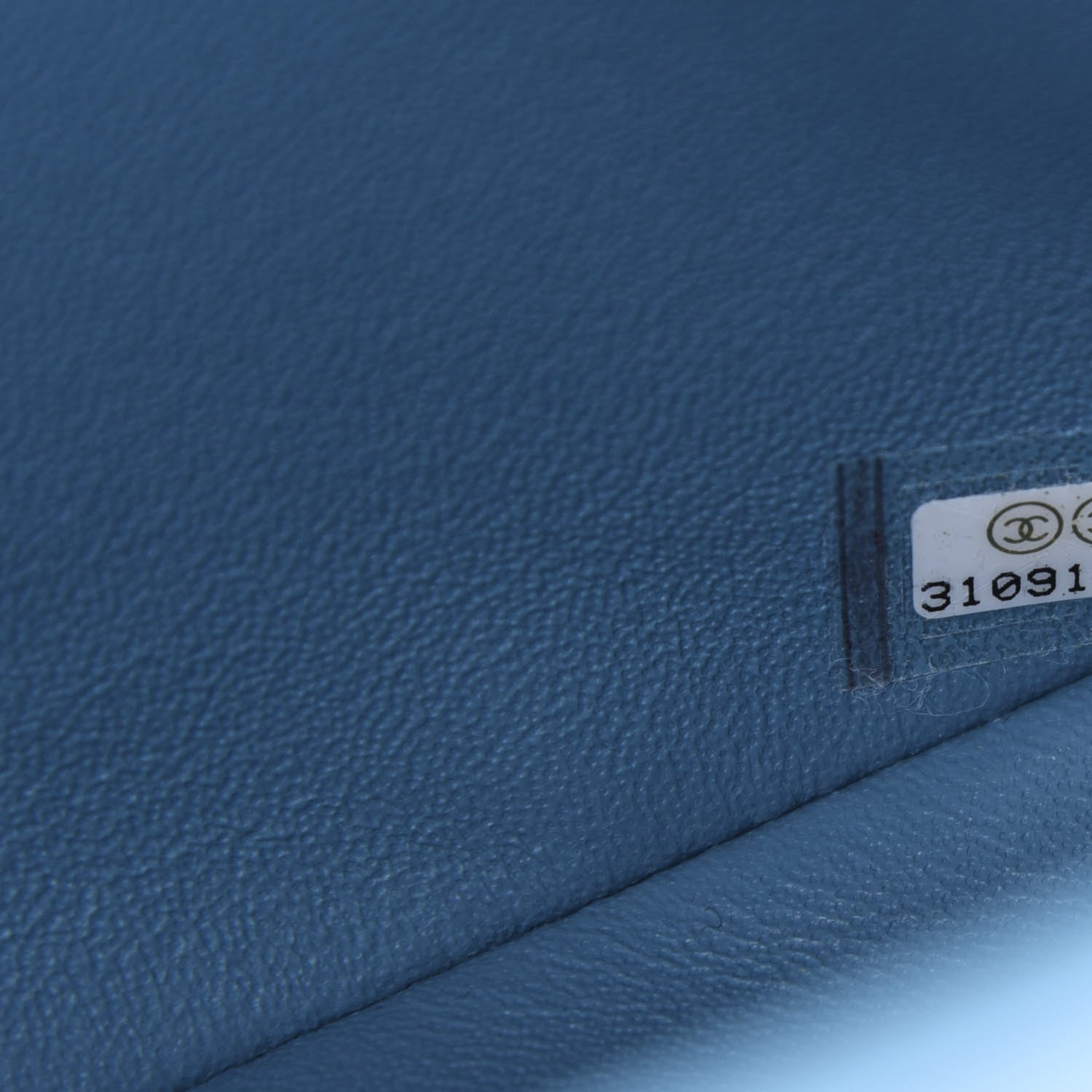 Chanel Lambskin Quilted Mini Rectangular Flap Yellow Blue 9 of 9