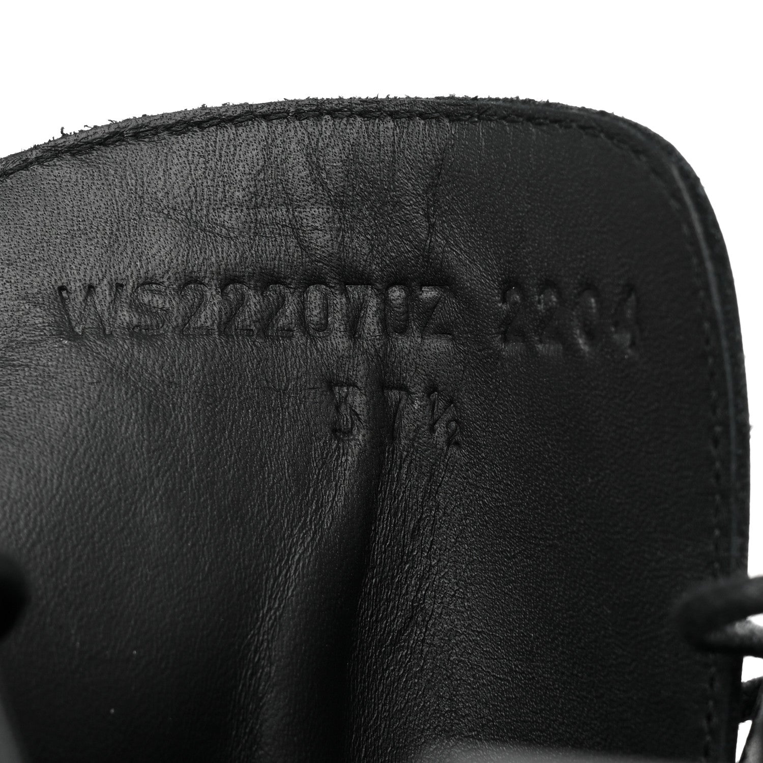 Hermes Glossed Calfskin Funk Ankle Boots 37.5 Black 8 of 11