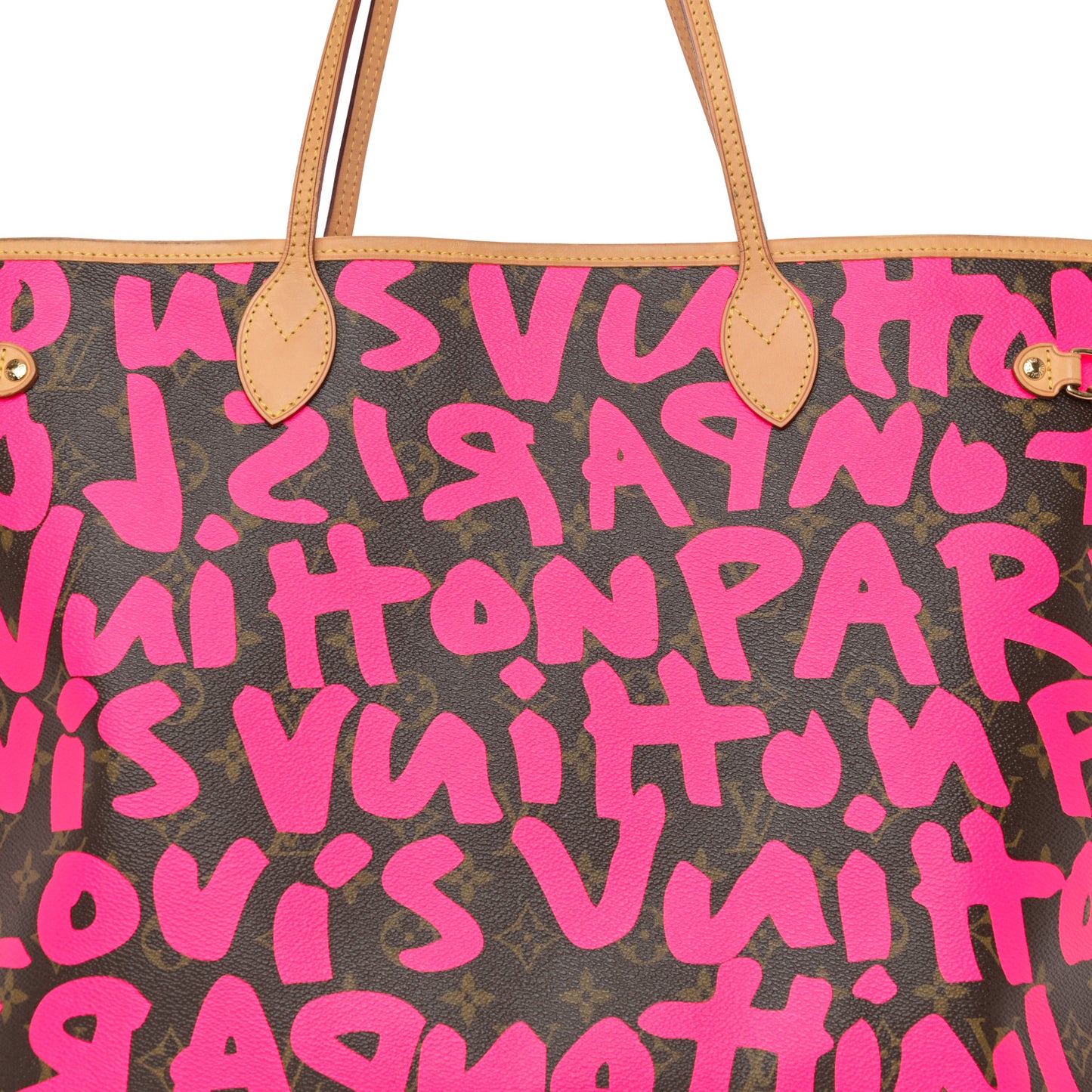 Monogram Graffiti Neverfull GM Fuchsia