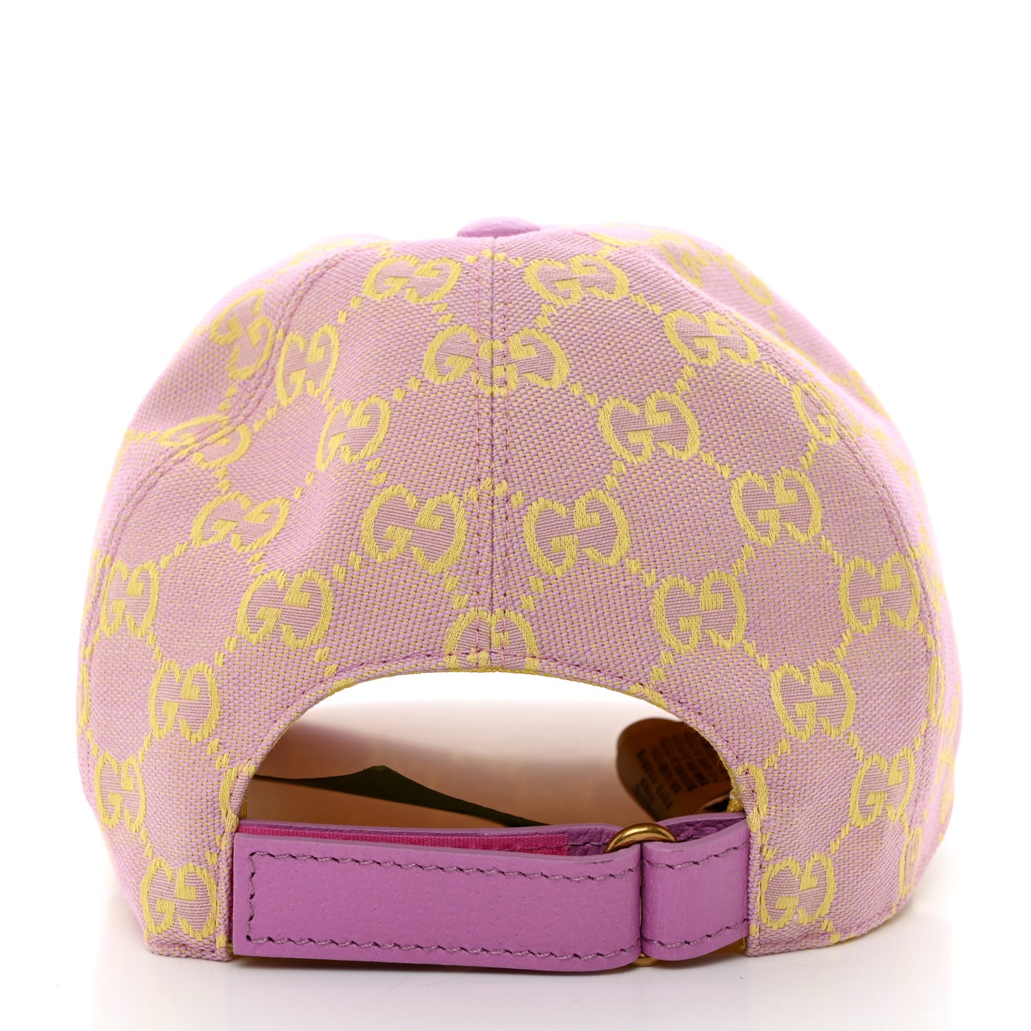 Monogram New GG Baseball Hat XS Lilac Yellow