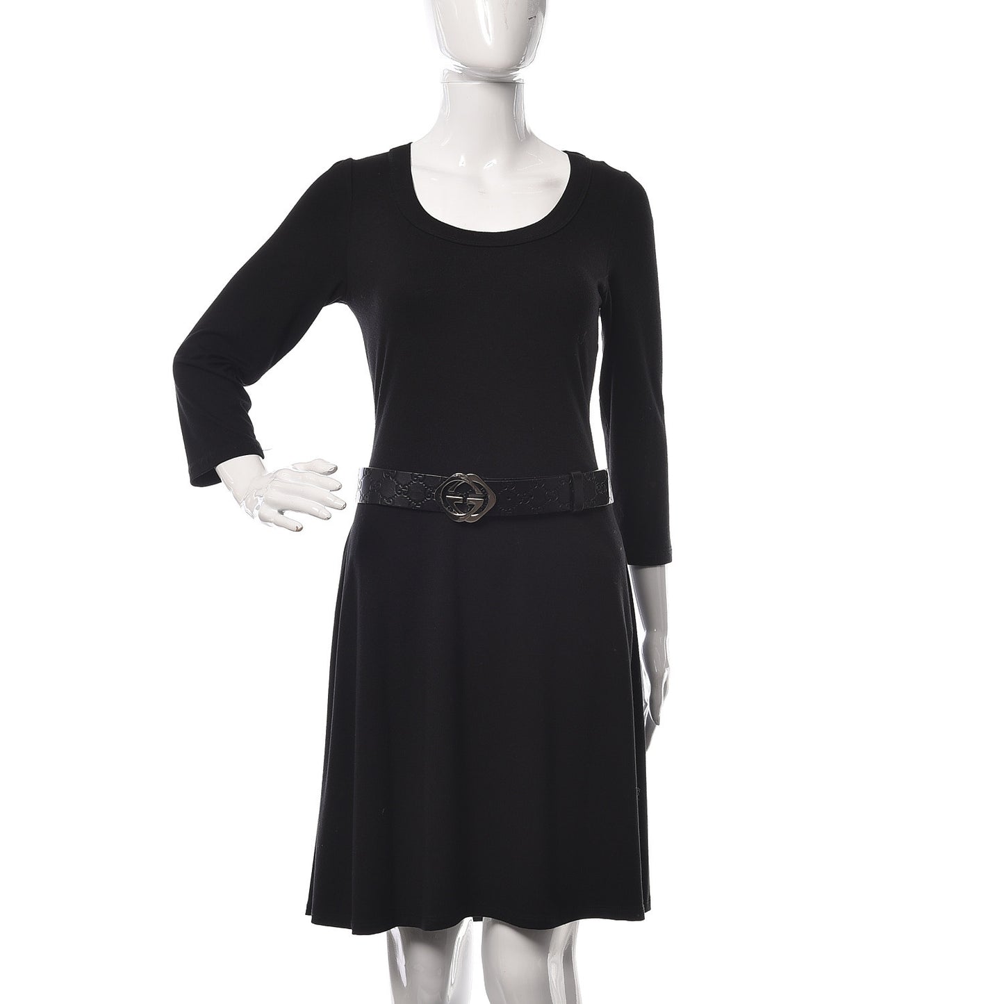 Guccissima Square G Belt 100 40 Black