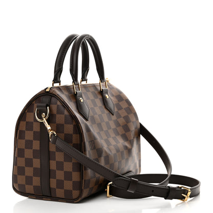 Louis Vuitton Damier Ebene Speedy Bandouliere 25 3 of 9