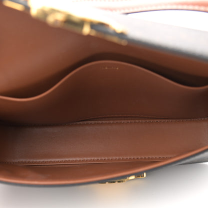 Celine Canvas Calfskin Triomphe Shoulder Bag Tan 5 of 13