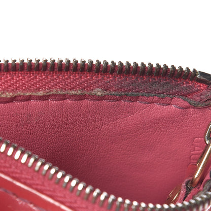 Louis Vuitton Vernis Key Pouch Framboise 7 of 8