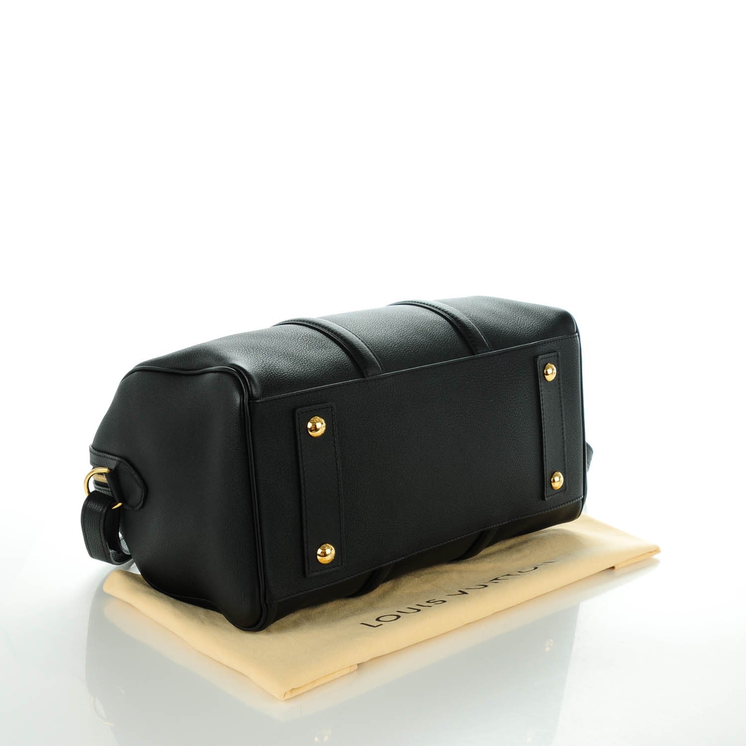 Louis Vuitton Veau Cachemire SC Bag MM Black 4 of 7