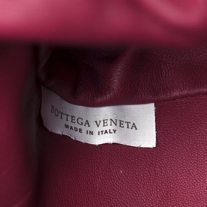 Bottega Veneta Nappa Maxi Intrecciato The Pouch Oversized Clutch Amaranto 7 of 11