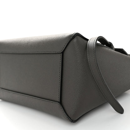 Celine Grained Calfskin Micro Belt Bag Grey 11 of 11