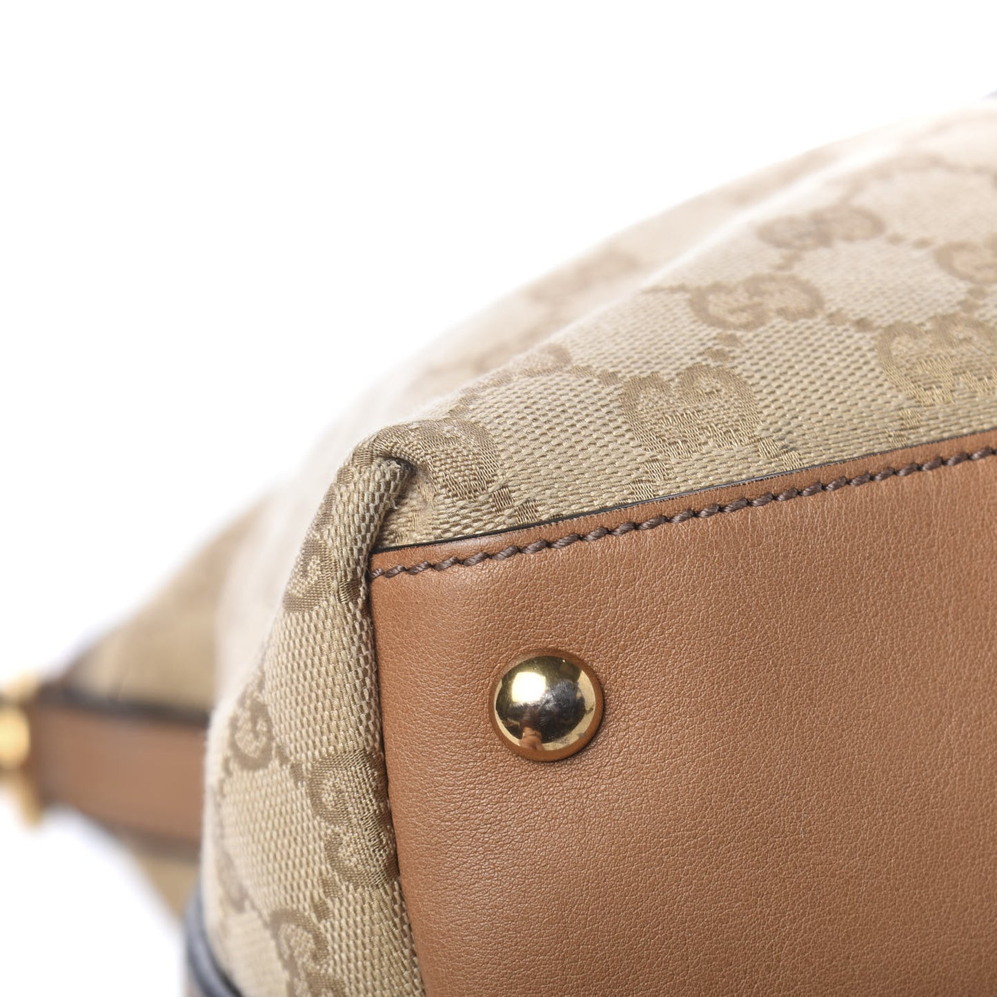 Monogram Web Medium Rania Top Handle Bag Sand