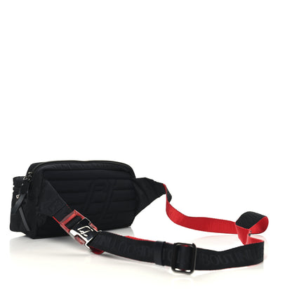 Christian Louboutin Nylon Loubideal Sneaker Sole Belt Bag Black 3 of 9