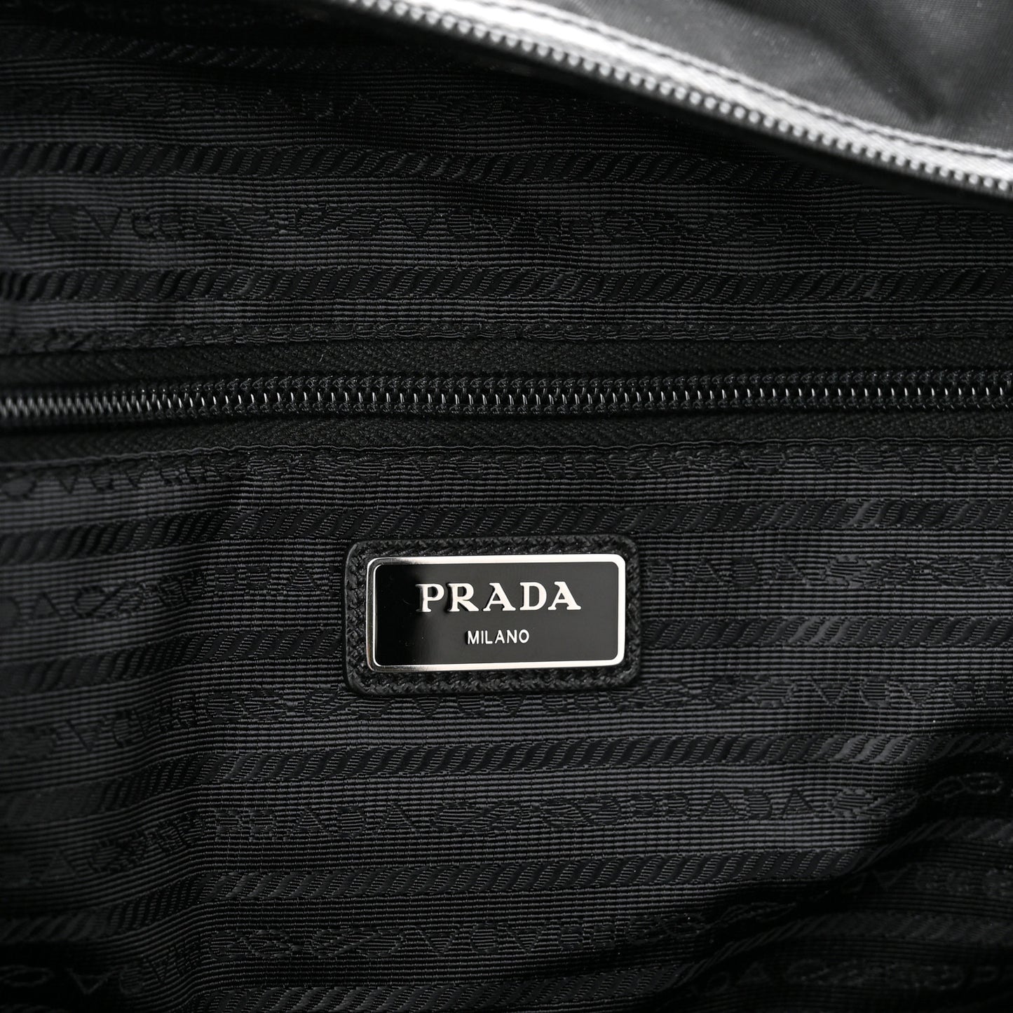 Tessuto Nylon Saffiano Carry On Travel Bag Black