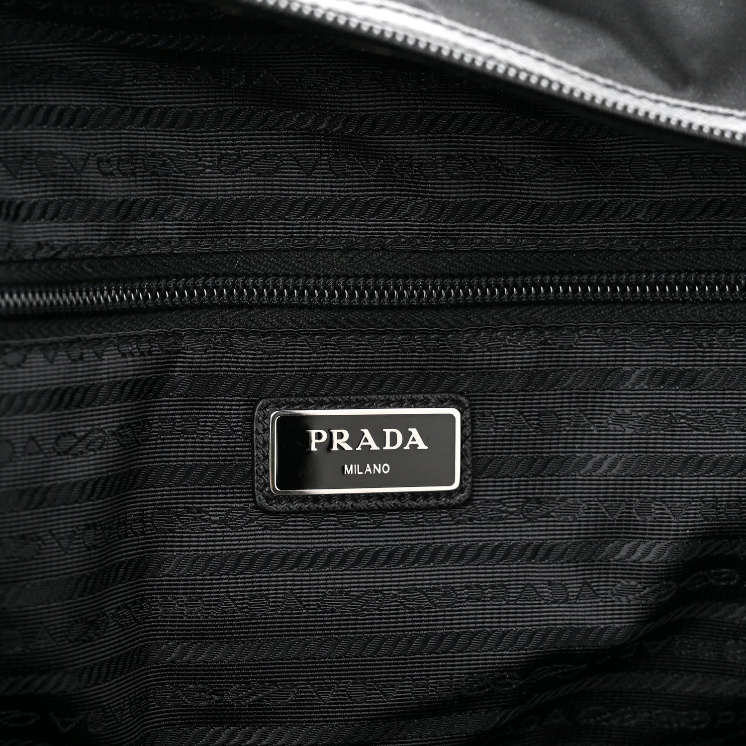 Prada Tessuto Nylon Saffiano Carry On Travel Bag Black 5 of 12