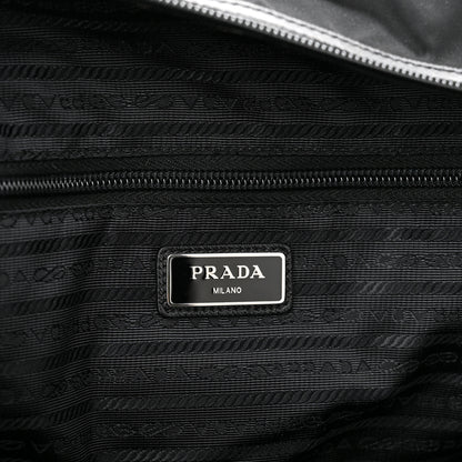 Prada Tessuto Nylon Saffiano Carry On Travel Bag Black 5 of 12