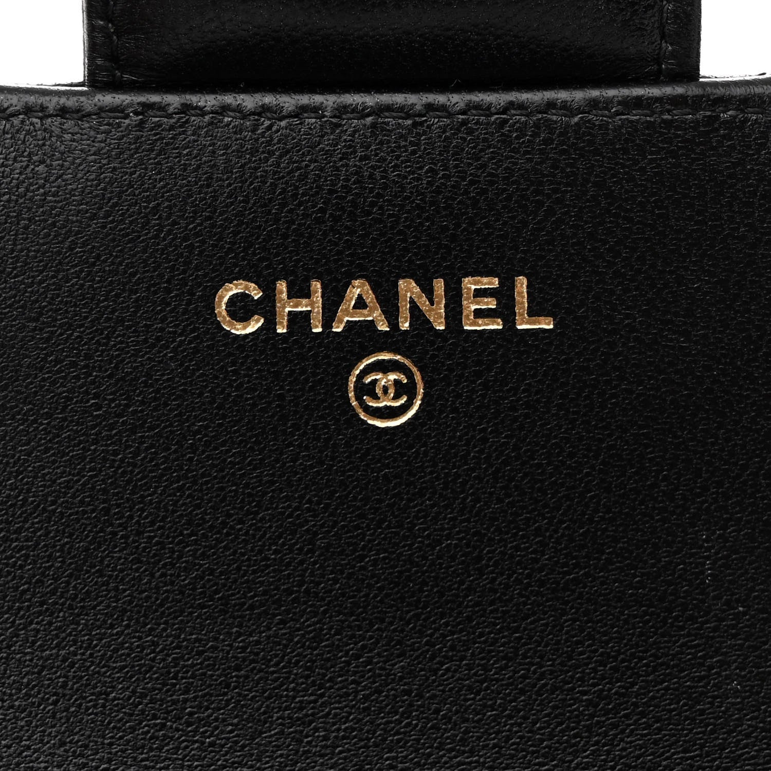 Chanel Lambskin Quilted Glasses Case With Chain Black 6 of 13