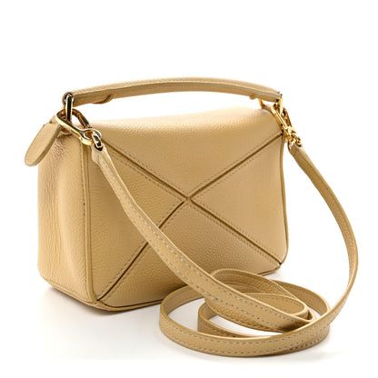 Loewe Calfskin Mini Puzzle Bag Dark Butter 3 of 10