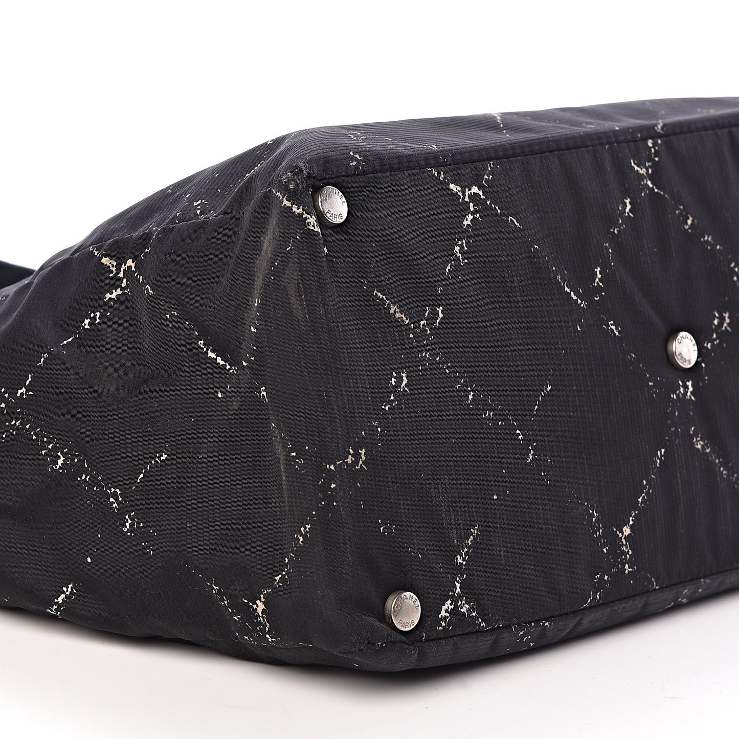 Nylon Travel Tote Black