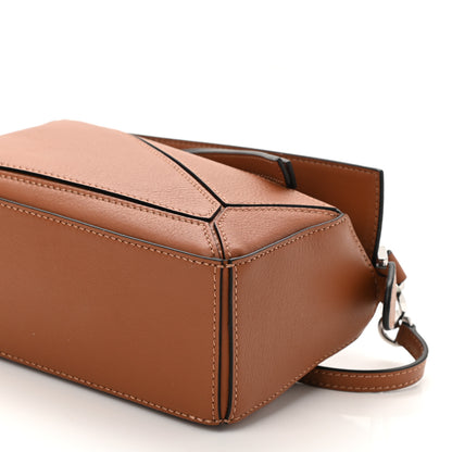 Loewe Calfskin Mini Puzzle Bag Tan 9 of 9