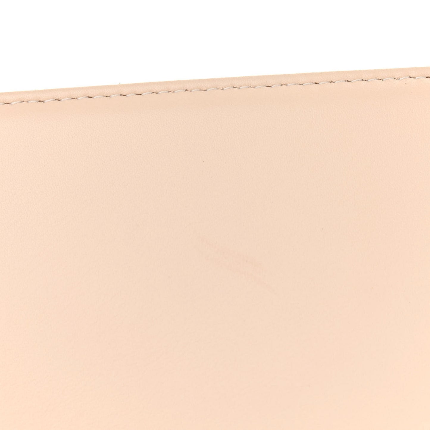 Lambskin Quilted Large Boy Flap Beige