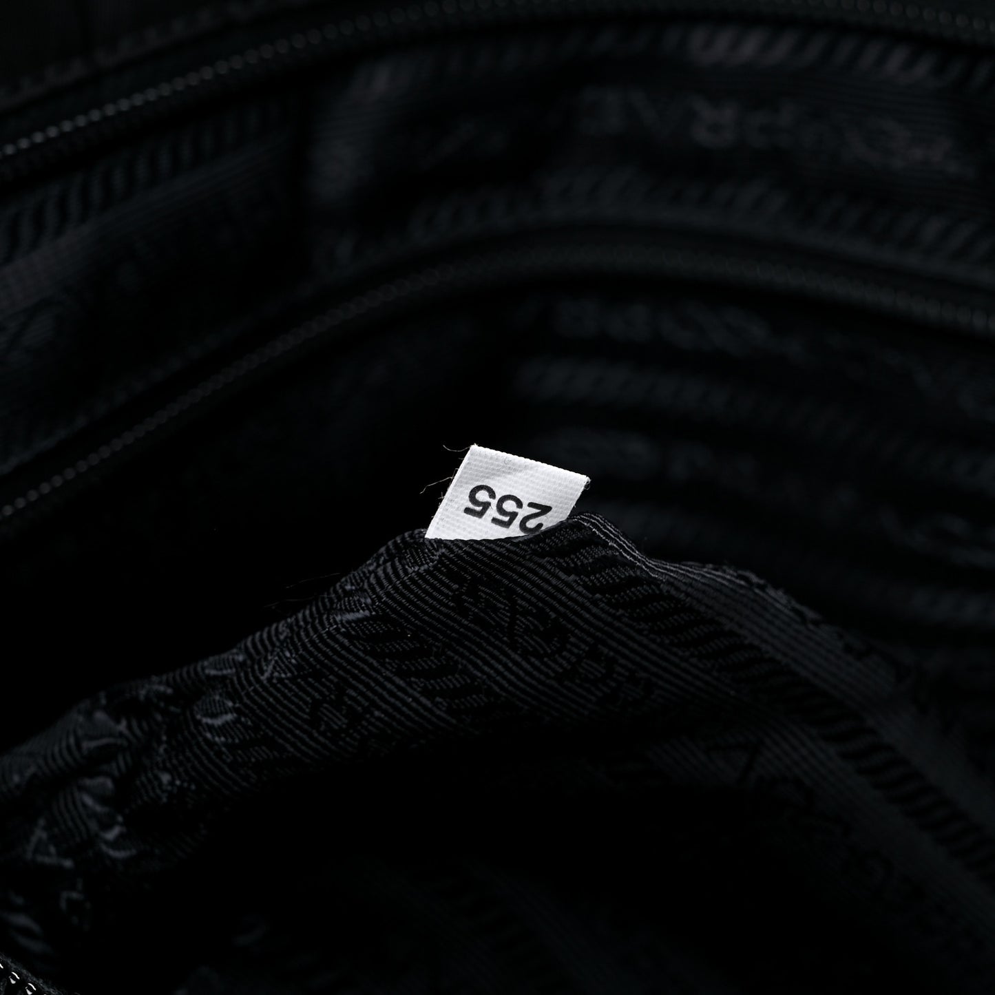 Tessuto Nylon Saffiano Tote Black