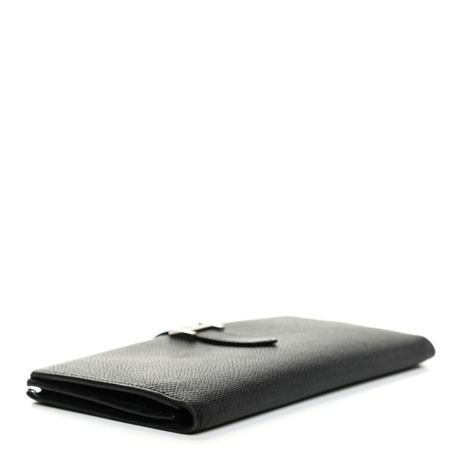 Hermes Epsom Bearn Gusset Wallet Black 4 of 7