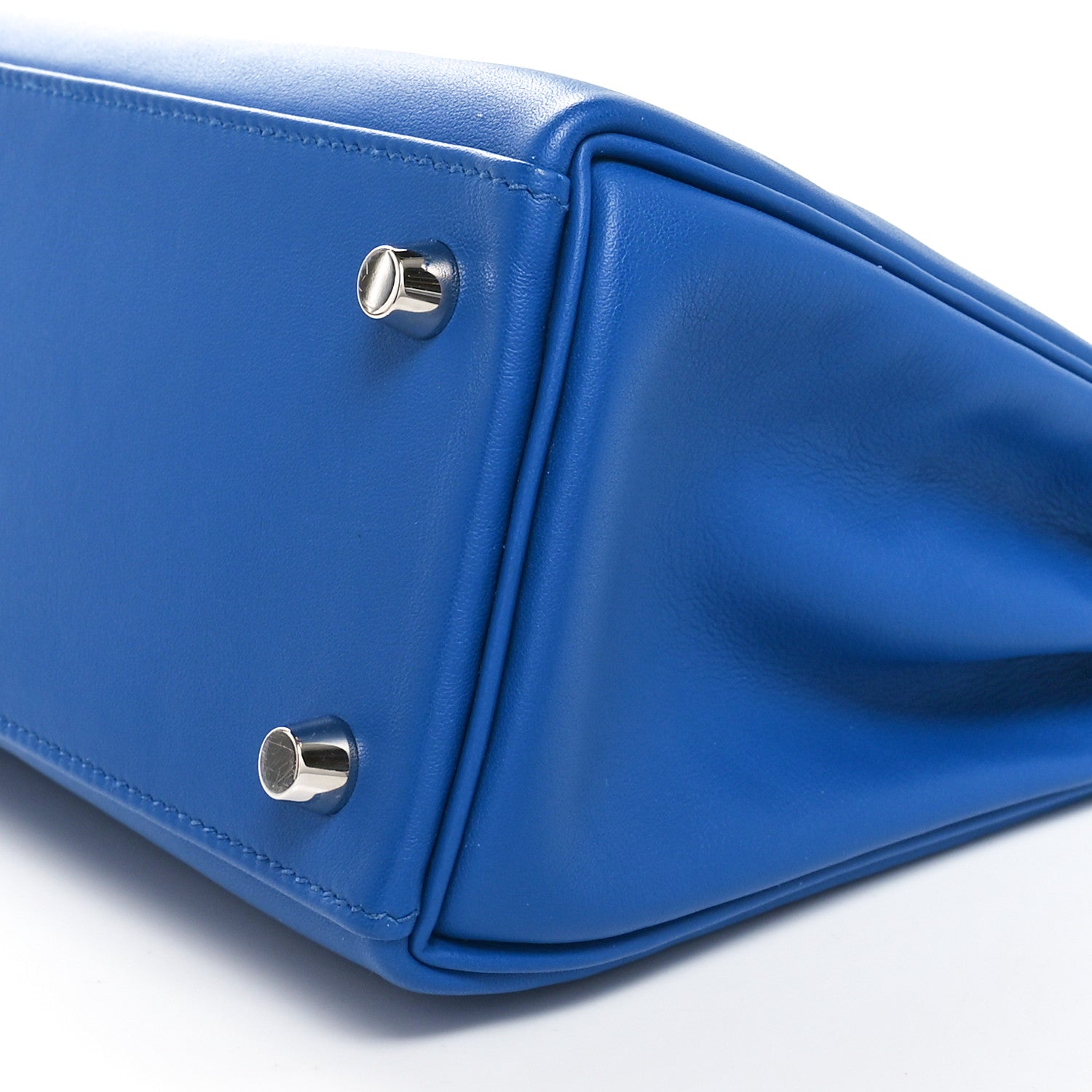 Hermes Swift Kelly Retourne 25 Bleu France 10 of 11