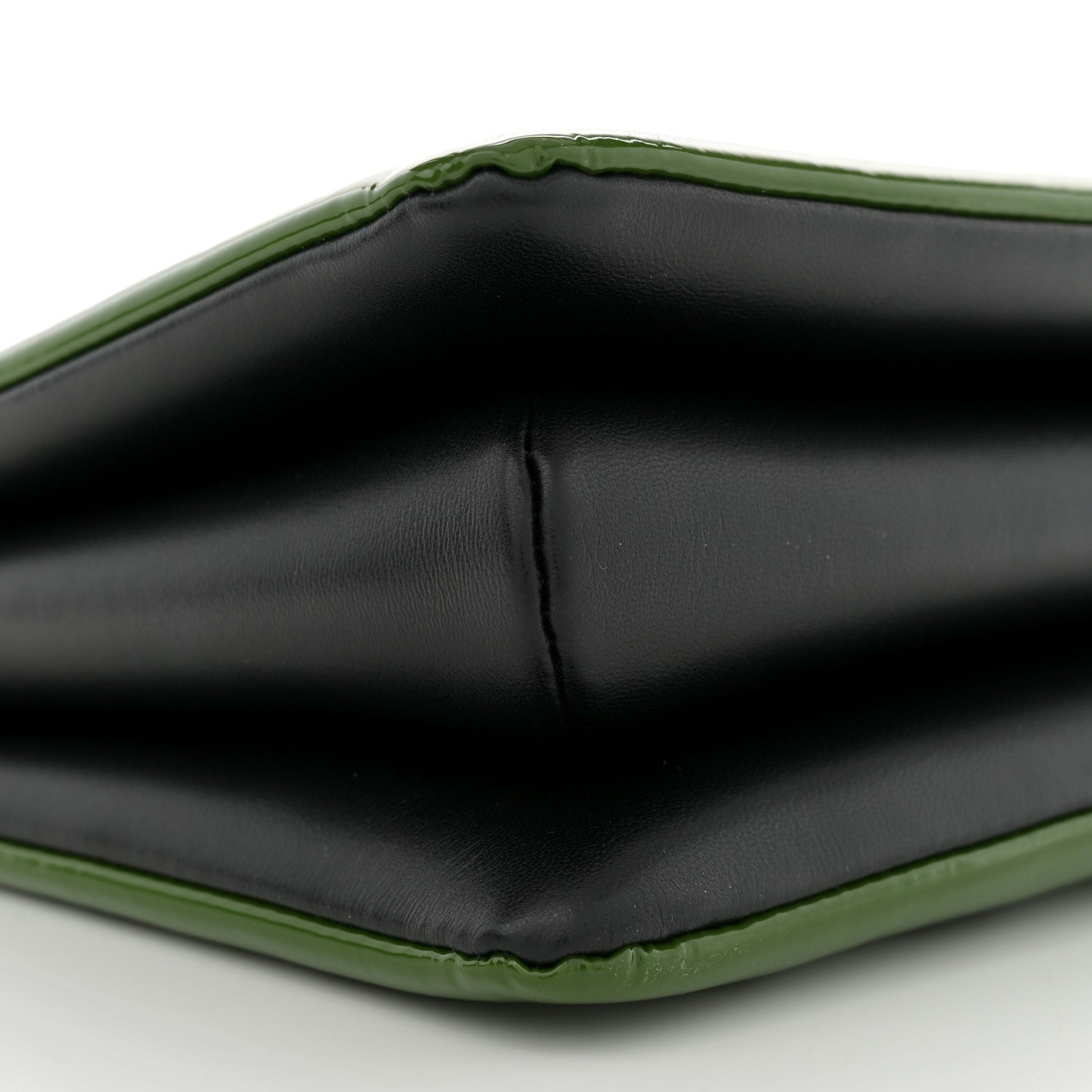 Louis Vuitton Patent Embossed Monogram Coussin PM Green Black 8 of 9