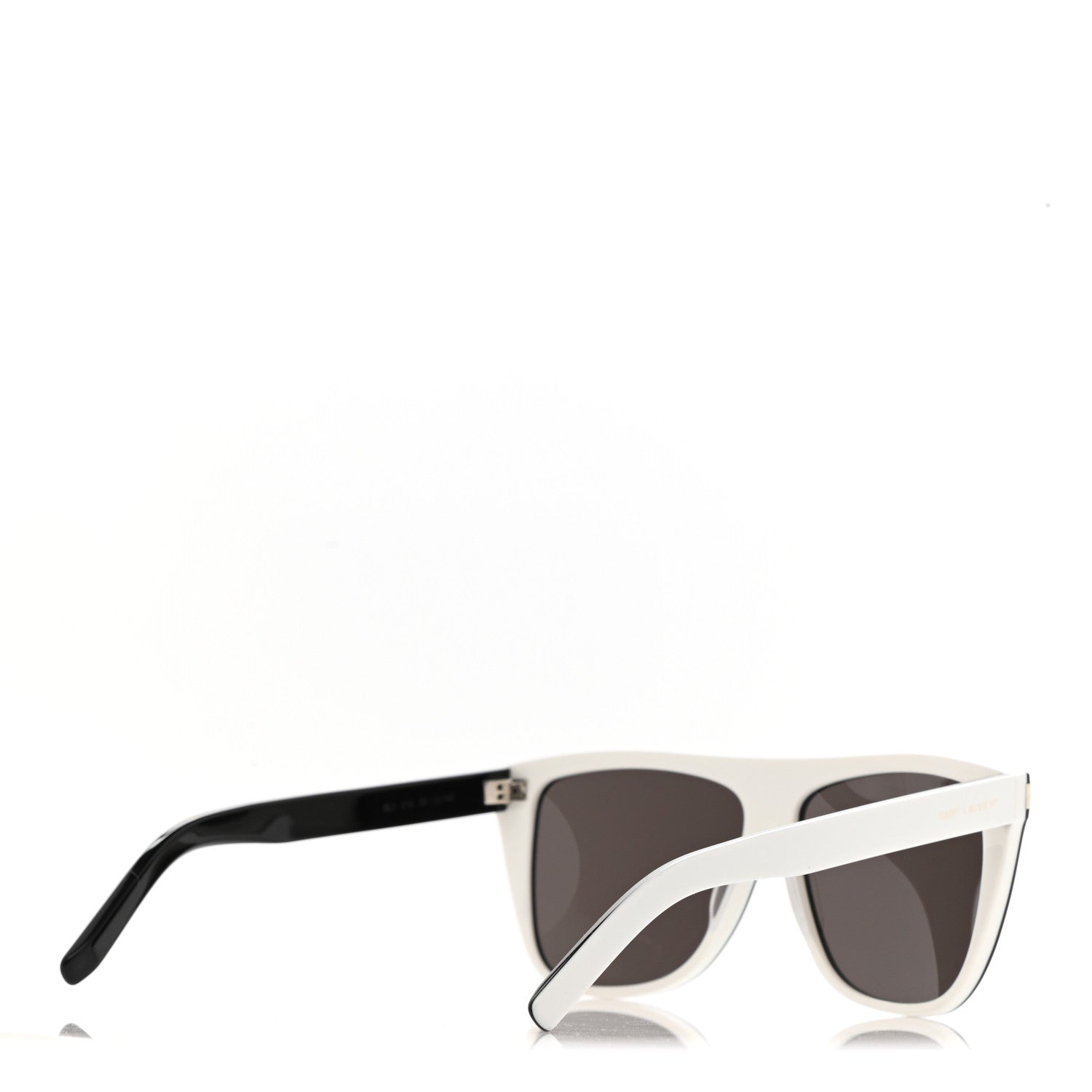 Saint Laurent New Wave SL1 019 Sunglasses Black White 4 of 9