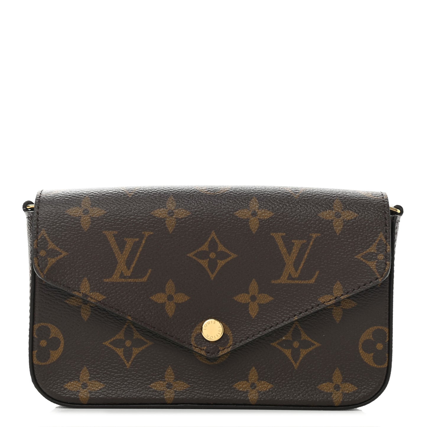 Monogram Felicie Strap & Go Felicie Pochette Kaki