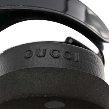 Gucci Rubber Mini Double G Womens Isla Dad Sandals 38 Black 6 of 8