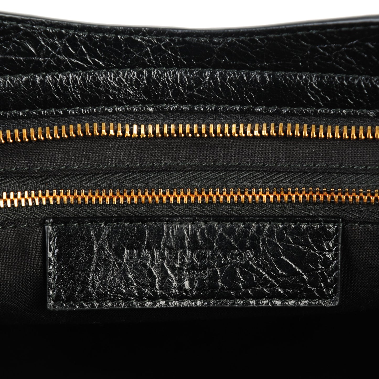Agneau Giant 12 Gold Hardware City Black