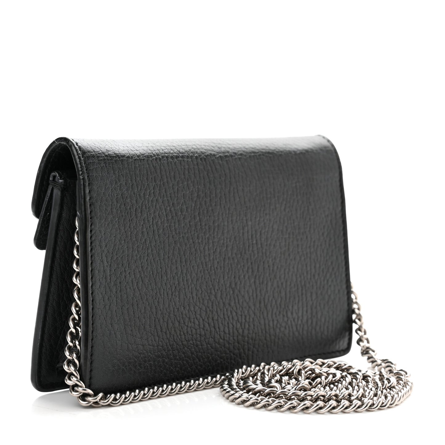 Calfskin Super Mini Dionysus Shoulder Bag Black