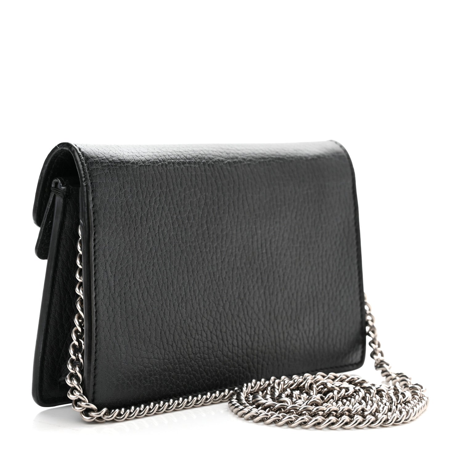 Gucci Calfskin Super Mini Dionysus Shoulder Bag Black 3 of 10