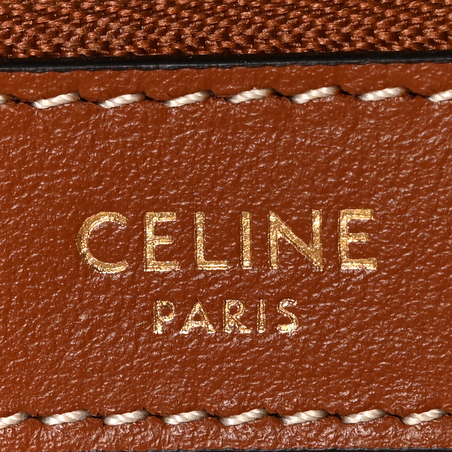 Celine Denim Calfskin Logo Bucket 16 Bag Blue 6 of 11